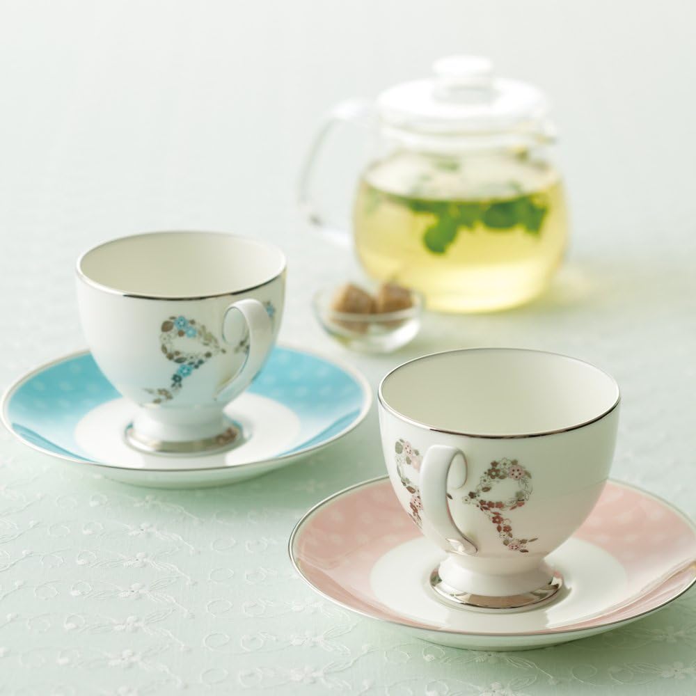 NARUMI Cup Saucer Set Felicita! Coffee Assortment 210cc 5 Customer Set 96132-21755P