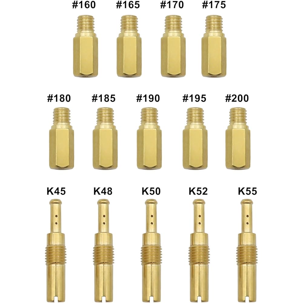 SecosAutoparts Carburetor Jet Kit Compatible with TRX450R TRX450ER TRX 450R 450ER 450 R ER