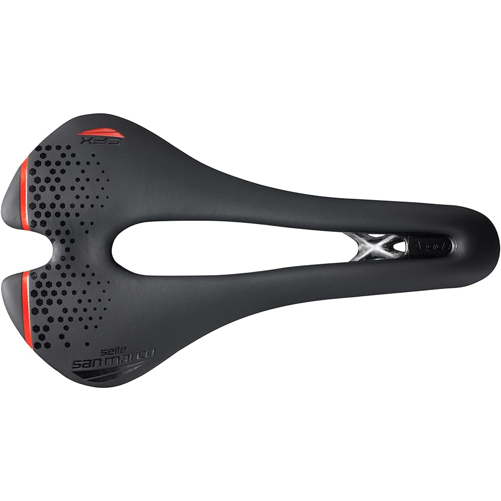Selle Sanmarco ASPIDE SHORT OPEN-FIT Carbon FX Black