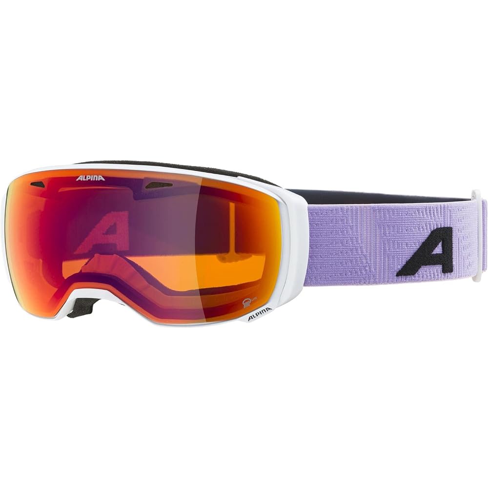 ALPINA Ski Snowboard Goggles Unisex Compact Type Mirror Lens Glasses Can Be Used ESTETICA Q LITE