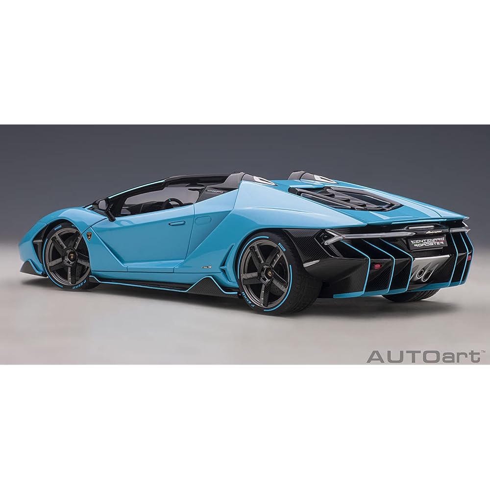 AUTOart 1/18 Lamborghini Centenario Roadster Pearl Blue Finished Product 79206