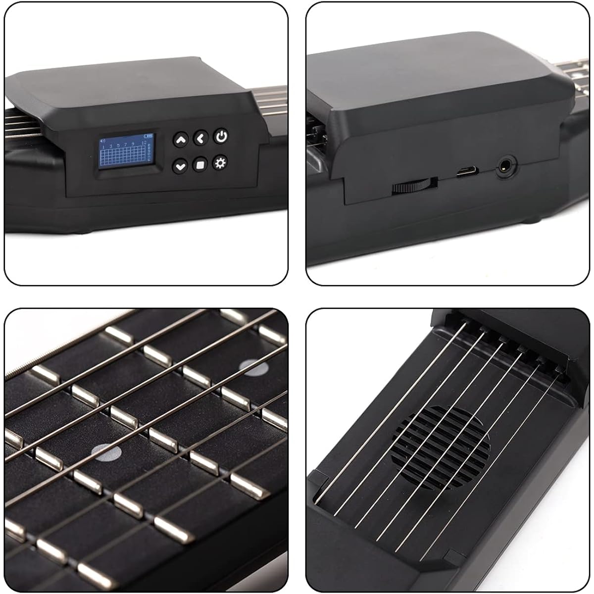 iWord SG12 Portable Smart Guitar (Black) [Parallel Import]