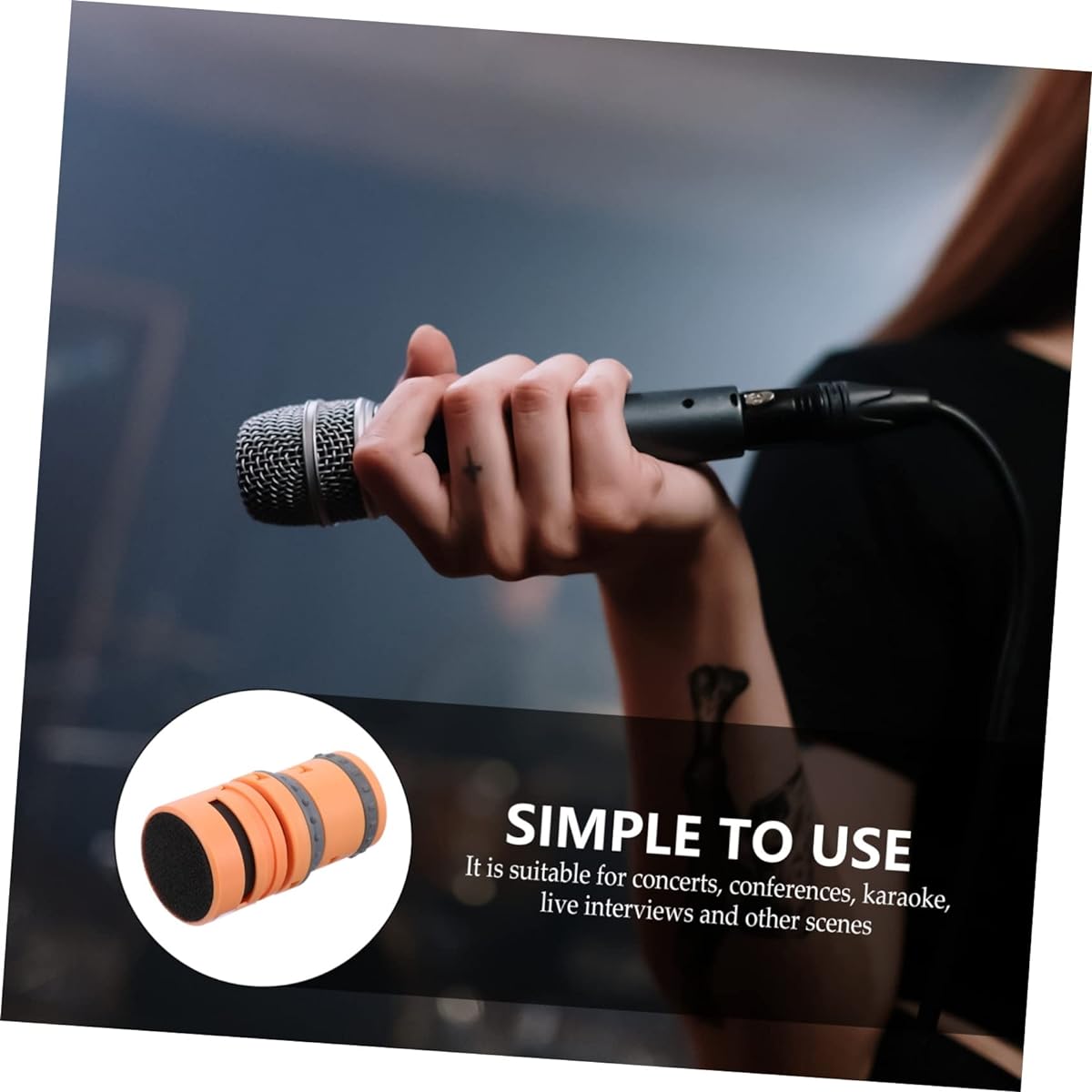 VICASKY 7 Dynamic Microphone Condenser Microphone Noise Cancelling Microphone Wired Microphone Cardioid Directional Microphone Cartridge Noise Cancelling Microphone