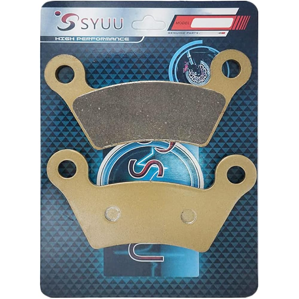 SYUU Motorcycle Replacement Front Rear Brake Pad Brake, Can Am Spyder RS SE5/SM5/Phantom Black 08-09 FA474F FA473R