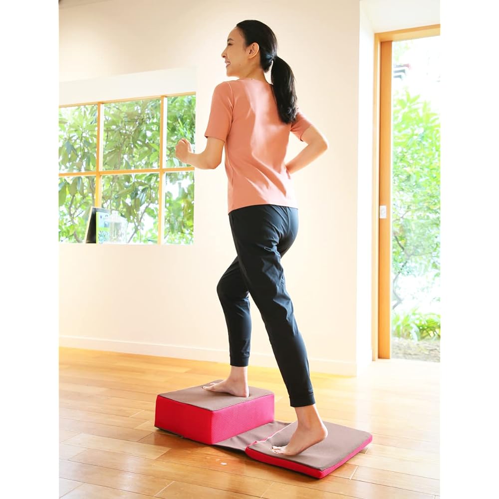 Cyplus Silent step stool Genkidai Indoor exercise Quiet design that does not easily echo downstairs Cushion Indoor elevator