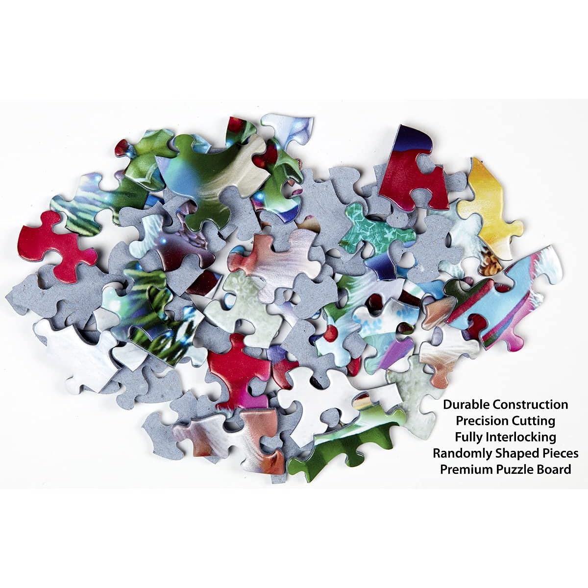 Vermont Christmas Company New Orleans Jigsaw Puzzle 1000 Piece - Fully Interlocking Randomly Shaped Pieces - Large 30" x 24"