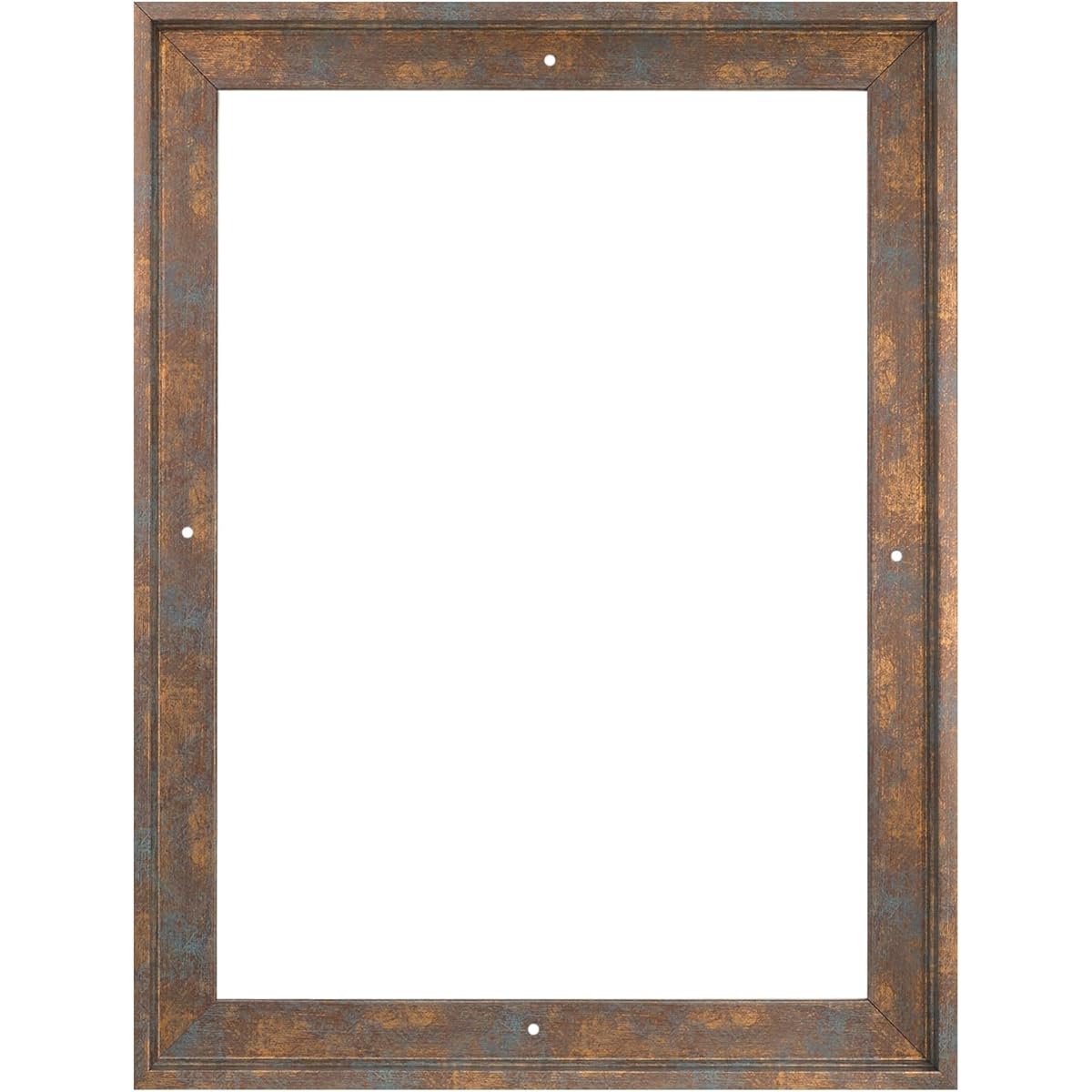 Pixie Canvas 8x10" Floater Frame for Canvas Paintings 12 Colors Floating Frames Fit 5/8", 3/4" and up to 7/8" Deep Stretch Canvas & Wood Panel (8 x 10", Rusty Blue)