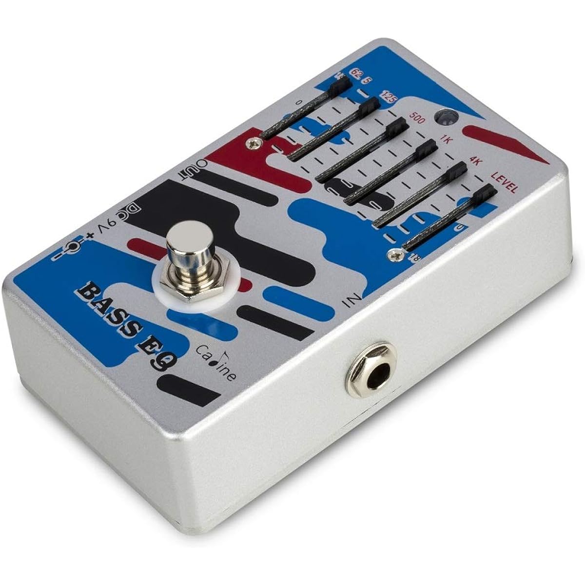 Caline Bass EQ Guitar Effect Pedal Guitar Distortion Pedal Metal True Bypass CP-73