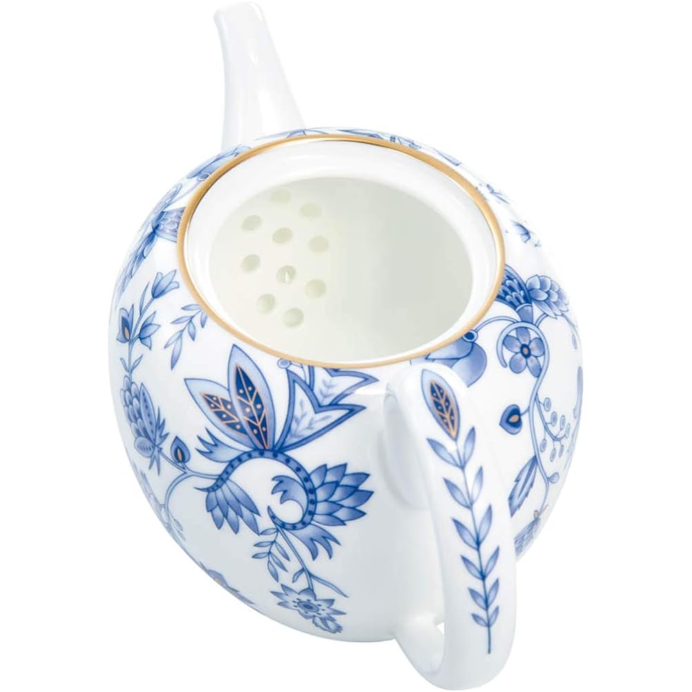 Noritake Tea Pot 520cc Blue Sorrentino Bone China T50523A/4562