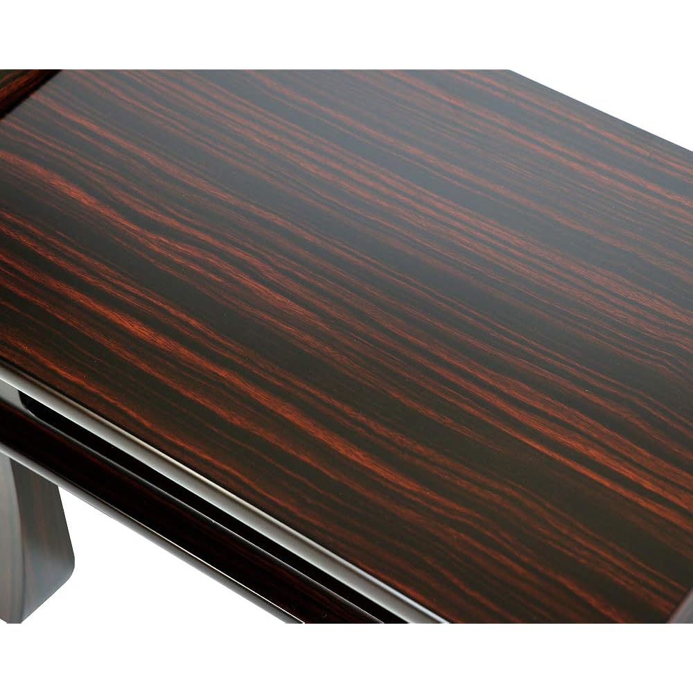 Naamukuma-chan Workshop Buddhist Sutra Desk, Rosewood Style, Ebony Style, Zelkova Style, Width 54cm, Size 18, Ebony Style