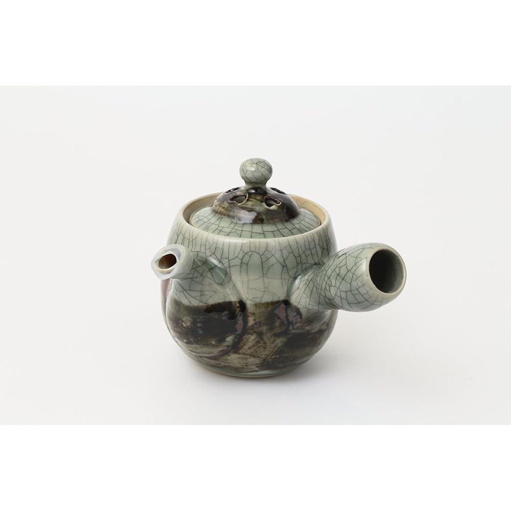 Ohori Soma Ware Matsunaga Kiln Double Teapot Sixtieth Birthday Gift Present Teacup Teapot Stylish Double Heat Retention