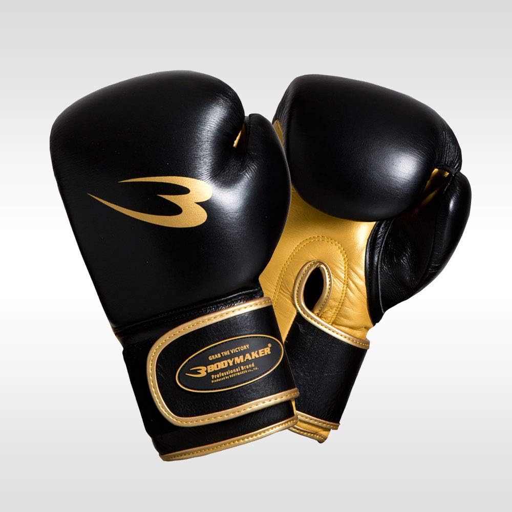 BODYMAKER Sparring Gloves White KG063WH Boxing Martial Arts Gloves Karate Kickboxing Training Fitness Exercise Sandbag Punch Boxer Boxing Gloves Martial Arts Do