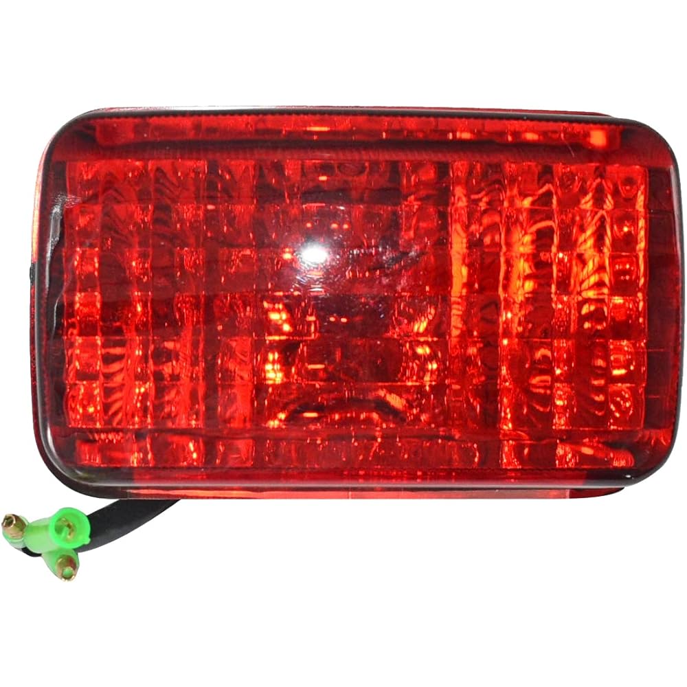 Cylinman Brake Tail Light for Yamaha Banshee 350 Blaster 200 Grizzly 125 550 700 Raptor 250 Warrior 350 Rear Tail Light Lens Bulb 2002-2006