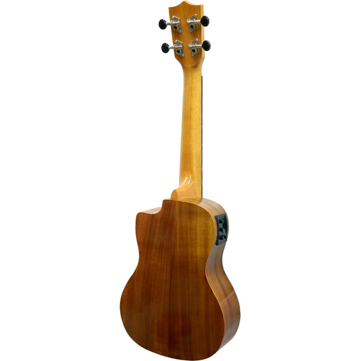 S.Yairi Ukulele with preamplifier, electric ukulele, instructional DVD set, tenor size, core material, gear peg specifications YU-T-01KE