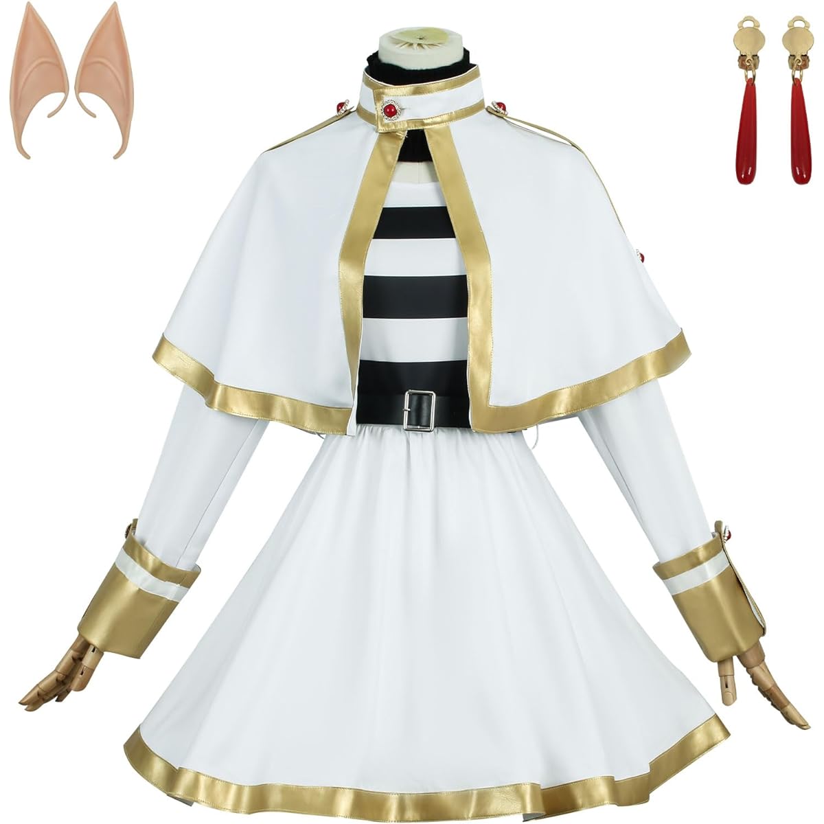 [COSPLEE] Funeral of Freiren Cosplay Popular character Freiren Cosplay costume Children's costume Everyday wear Events Disguise Anime style Stage costume Performance costume Halloween Christmas School festival School festival