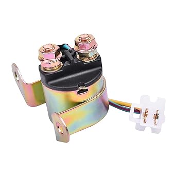 Solenoid Relay 2pcs Motorcycle Electric Starter Solenoid Relay for Suzuki GSX550 GSX 550 GR650D GR650XD GS700 GS 700 VX800 VX 800 650cc 800cc
