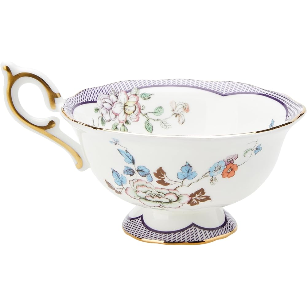 [Regular Imported Product] Wedgwood Wanderlust Midnight Crane Tea Cup & Saucer 180ml Wedding Gift Present