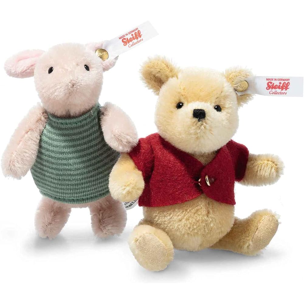 Steiff Disney's Winnie the Pooh 95th Anniversary 4-piece Gift Set EAN 355875