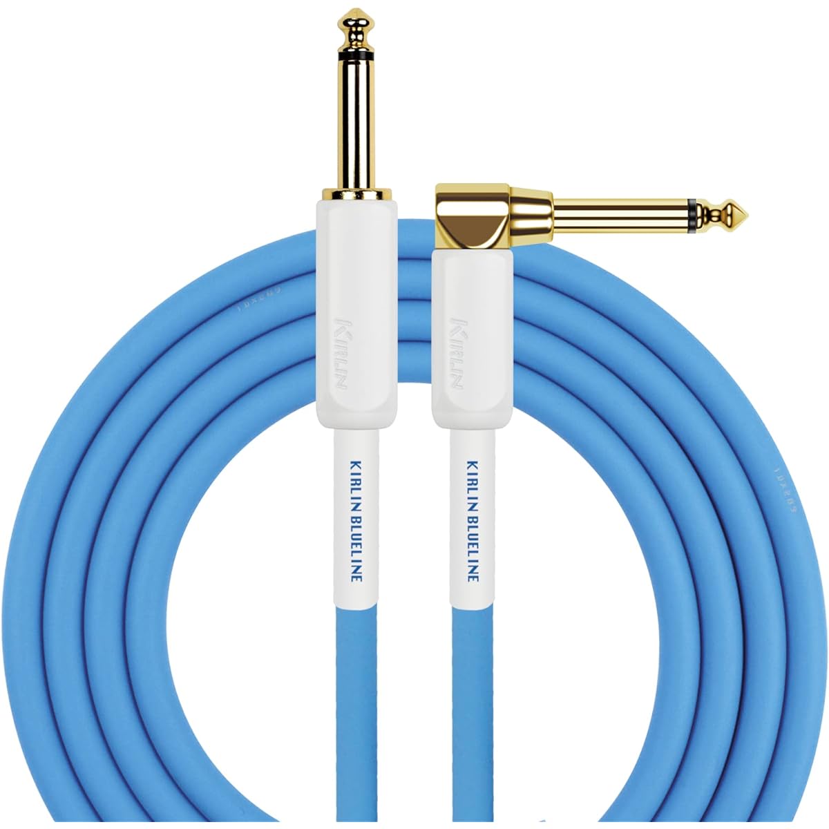 Kirlin Cable BLI Blueline Patch Cable with Blue PVC Jacket 6 inch BLI203WF6