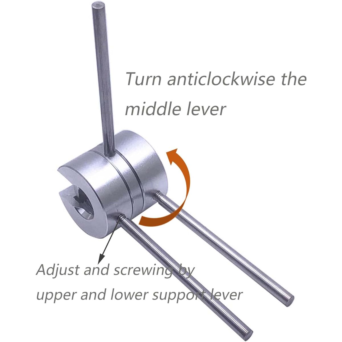TUOREN Stainless Steel Mouthpiece Puller Tool Mouthpiece Remover for Trumpet Trombone Euphonium Horn Brass Wind Instrument