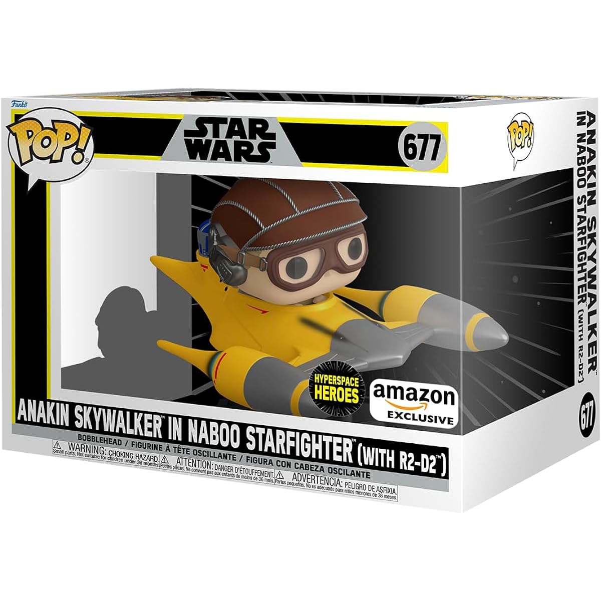 Star Wars Anakin in N1-Star Fighter Funko Ride Super Deluxe Star Wars Funko [ Exclusive]