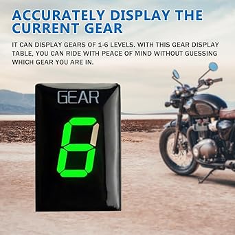 Speed Display Meter Motorcycle Gear Indicator Gear Display Meter For Kawasaki Ninja 300R Z300 Z650 Z750 R Z750R Z800 E Z800e Z1000 SX Z1000SX Lava