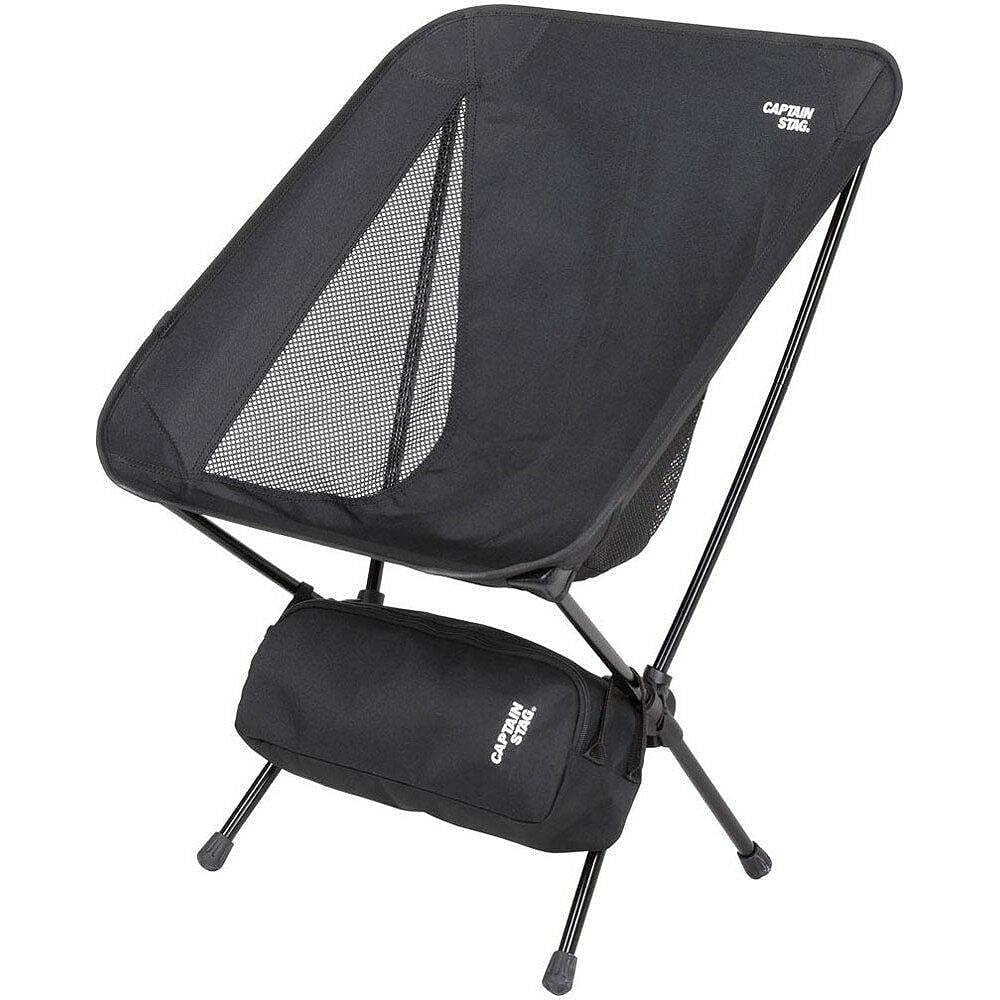 CAPTAIN STAG Outdoor Chair The Light Chair Lightweight Compact Storage Bag Included Trekker UC-1833/UC-1835
