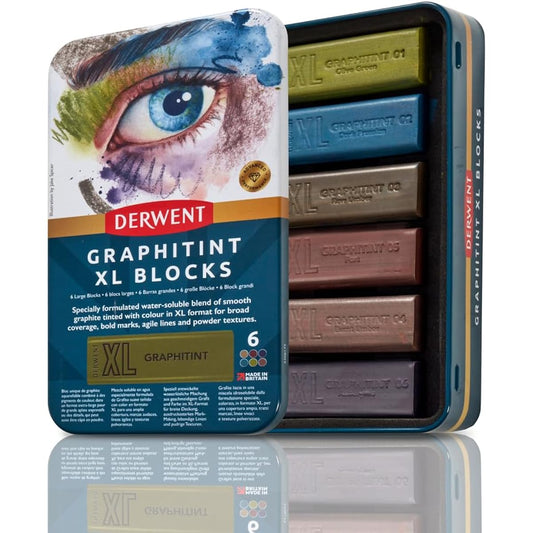 Derwent Graphitint XL Block 6 Cans (2306175)