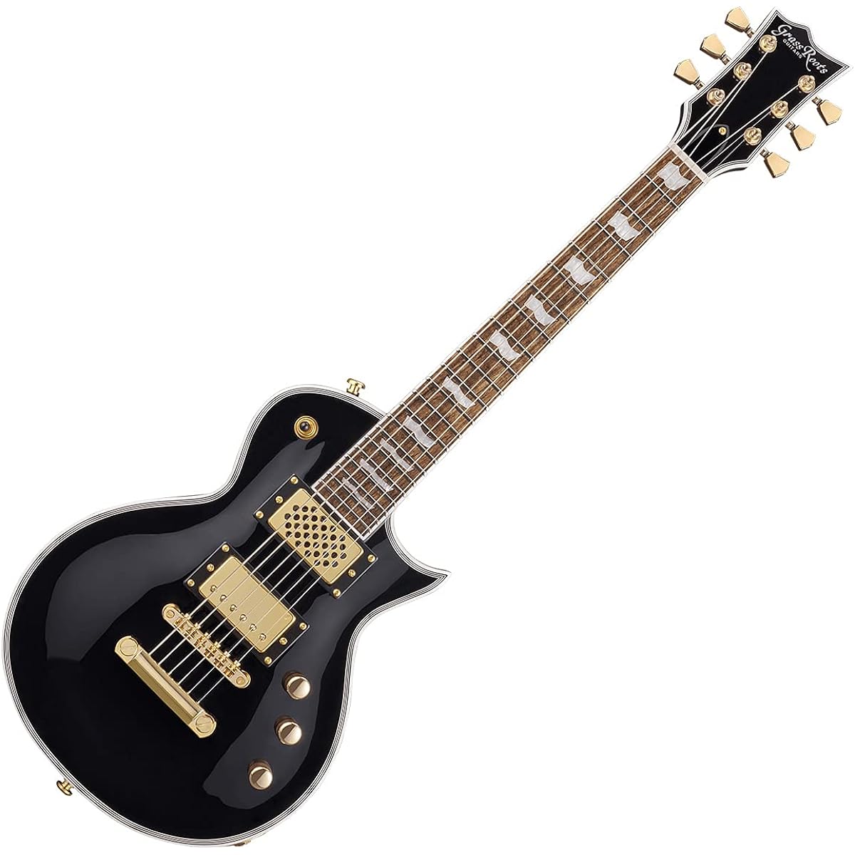 GrassRoots G-EC-CTM-MINI Black Electric Guitar Mini Guitar GrassRoots