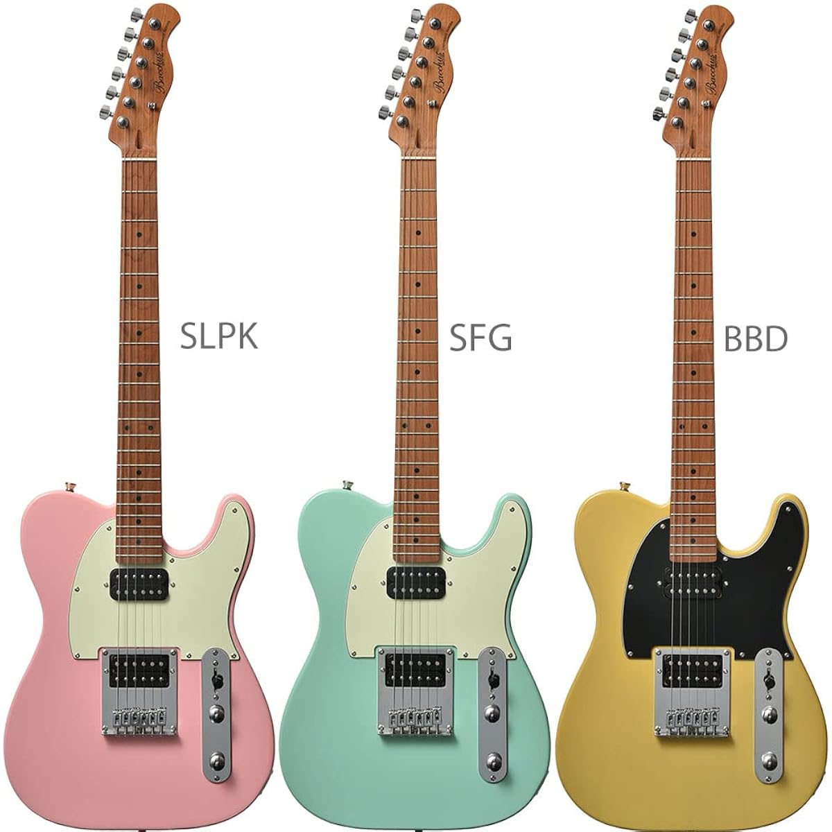 Bacchus BTE-3-RSM/M Electric Guitar Beginner 14-Piece Set [Includes MG10] SLPK Telecaster Type Roasted Maple Neck Bacchus