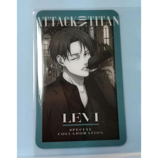 Attack on Titan Karaoke no Tetsujin Levi Visual Card Y