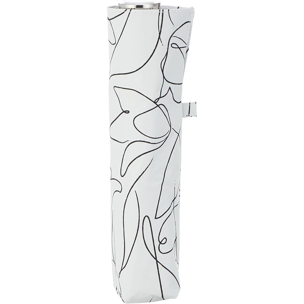 MOONBAT Fuwacool Folding Umbrella Parasol [For both sun and rain, first class shading] 50cm Line Flower