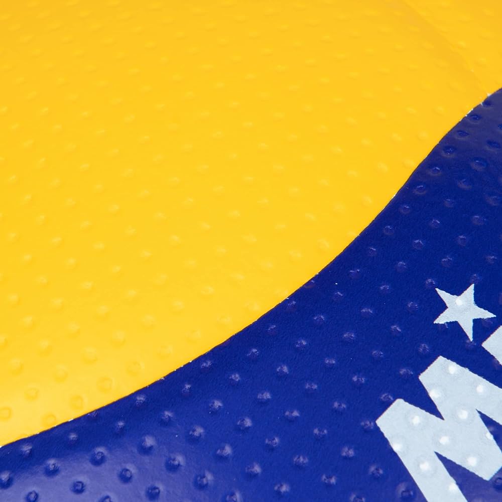 MIKASA Fixed Elastic Strap Attack Practice Volleyball No. 5 (For General, University, and High School Students) Yellow/Blue V300W-AT-TR Recommended Internal Pressure 0.3 (kgf/cm2)