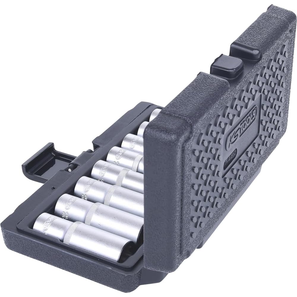 KS TOOLS 1/2" TX E Socket set deep 8 pcs E10-E24 1/2" TX E Socket set deep 8 pcs E10-E24 911.4420