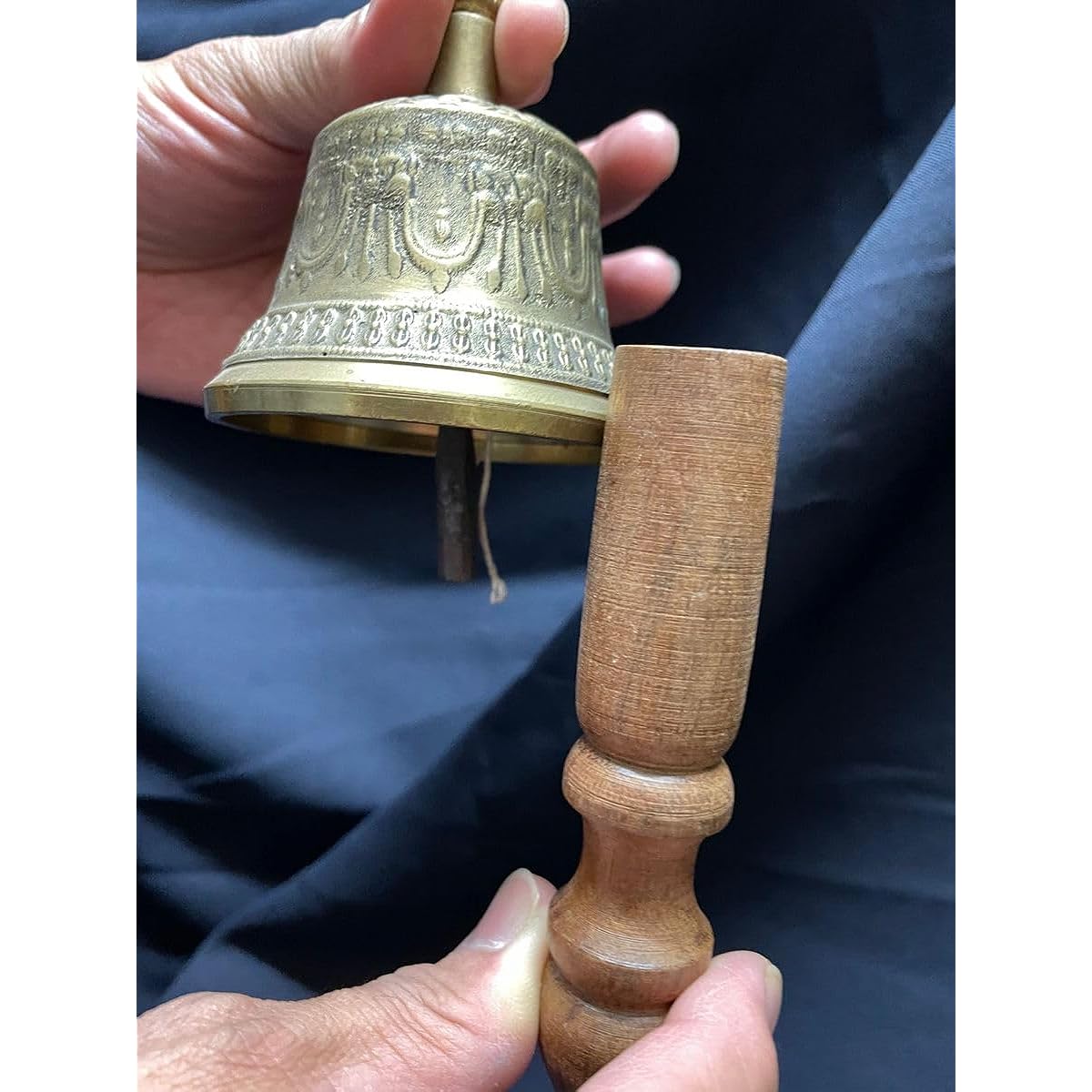 Tibetan bell 14.5cm Gander Vajra bell Five-pronged bell