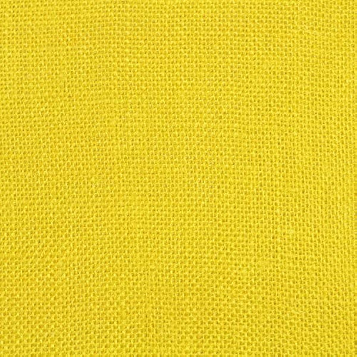 AK TRADING CO. Burlap by the Yard - 60" Wide - 100% Jute Fabric - Yellow