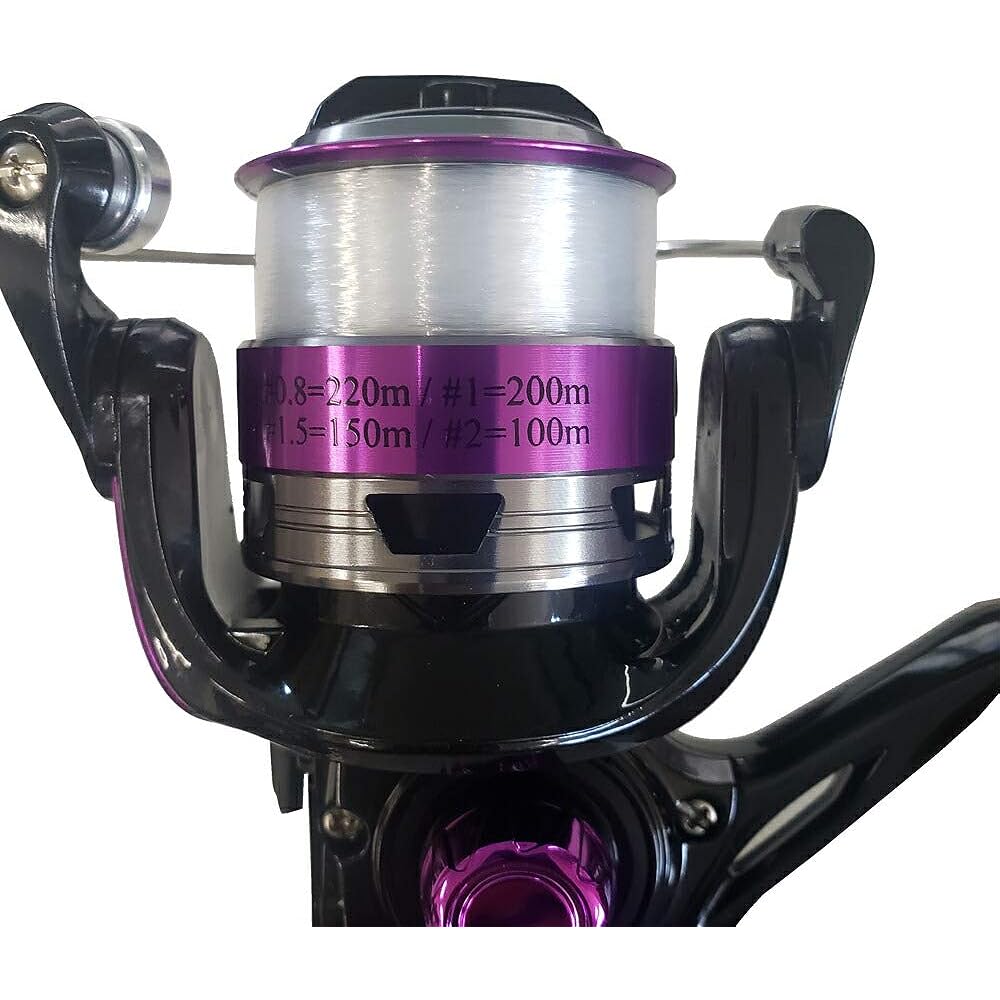 Cage fishing equipment Ajing/Mebaring introduction rod (MJ-682) & reel set with line (ajimebaruset-02)