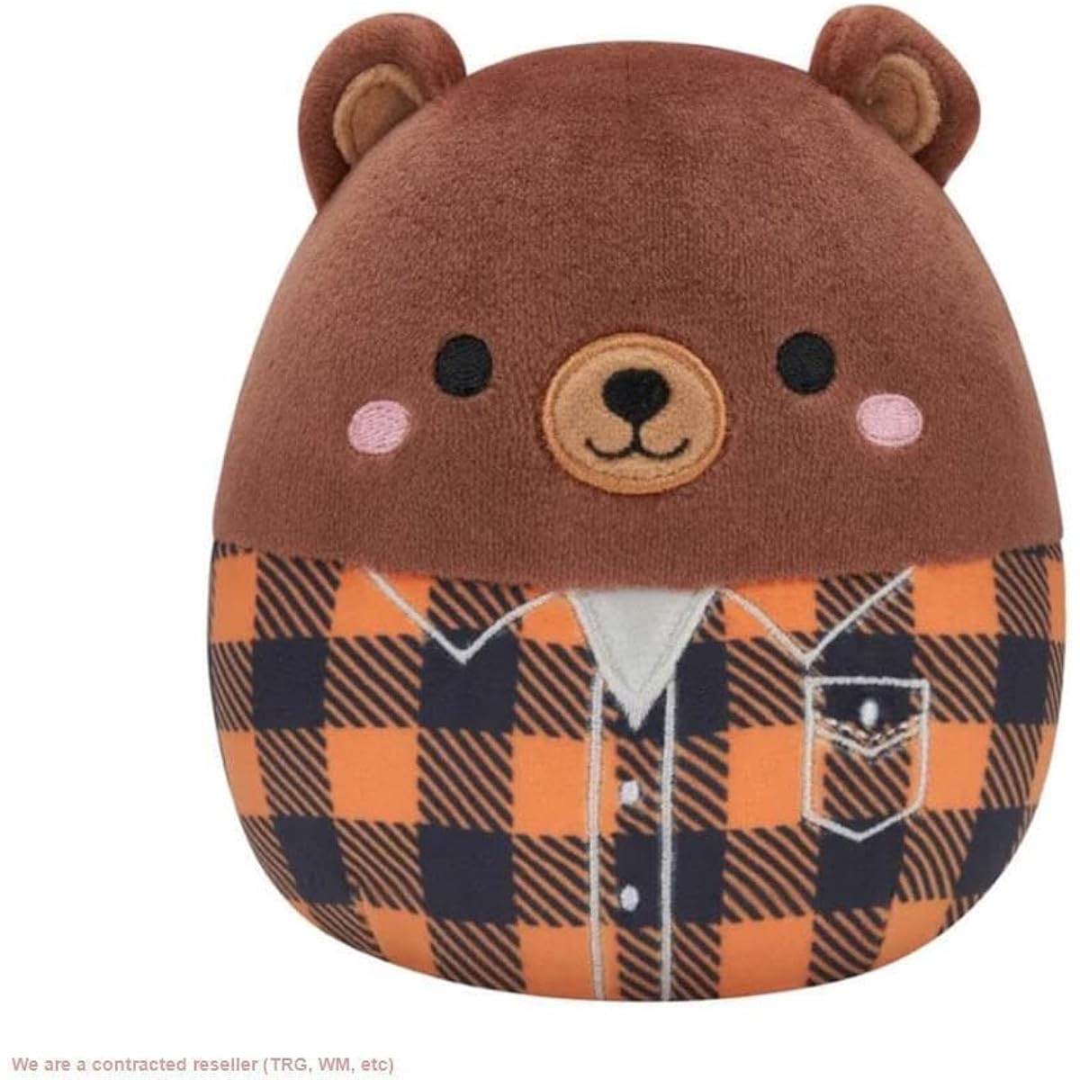 Squishmallow Official Kellytoy Squishy Soft Plush Toy (12" Omar the Bear)