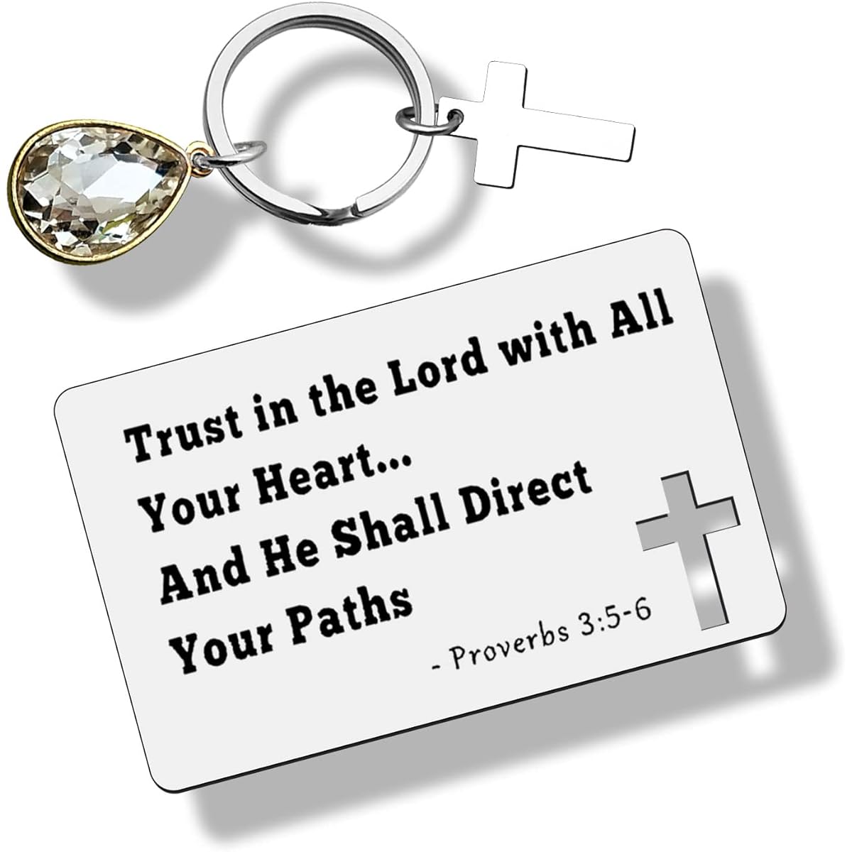 Inspirational Christian Gifts for Women and Men, Bible Verse Wallet Card Metal Engraved, Inspirational Gifts, Baptism Card, Faith Gifts, Christmas, Birthday, Thanksgiving, Graduation Present