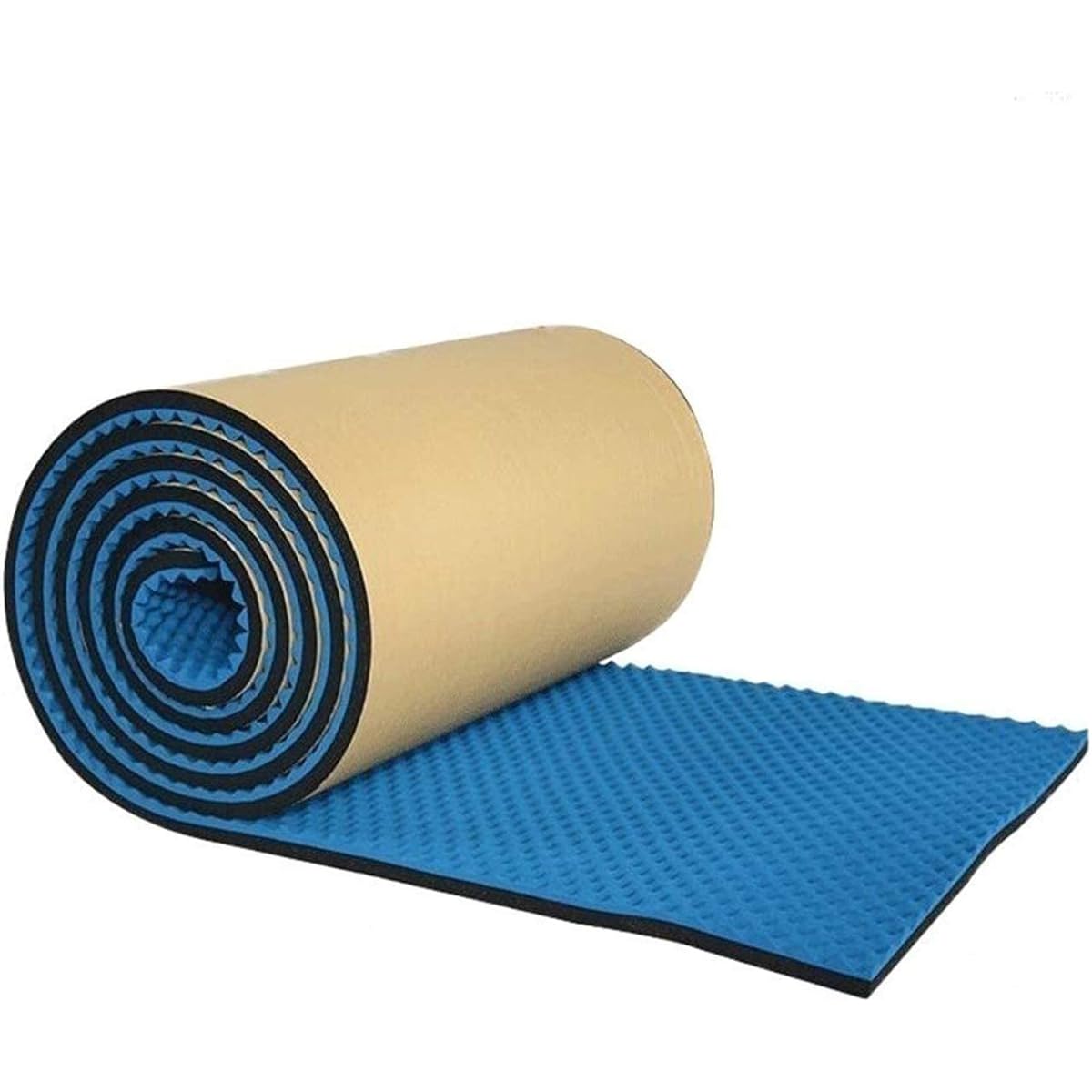 Soundproofing Cotton Self-Adhesive Easy Installation Soundproofing Foam High Density Sound Deadening Sound Absorbing Cotton 5M (Green) (Blue)