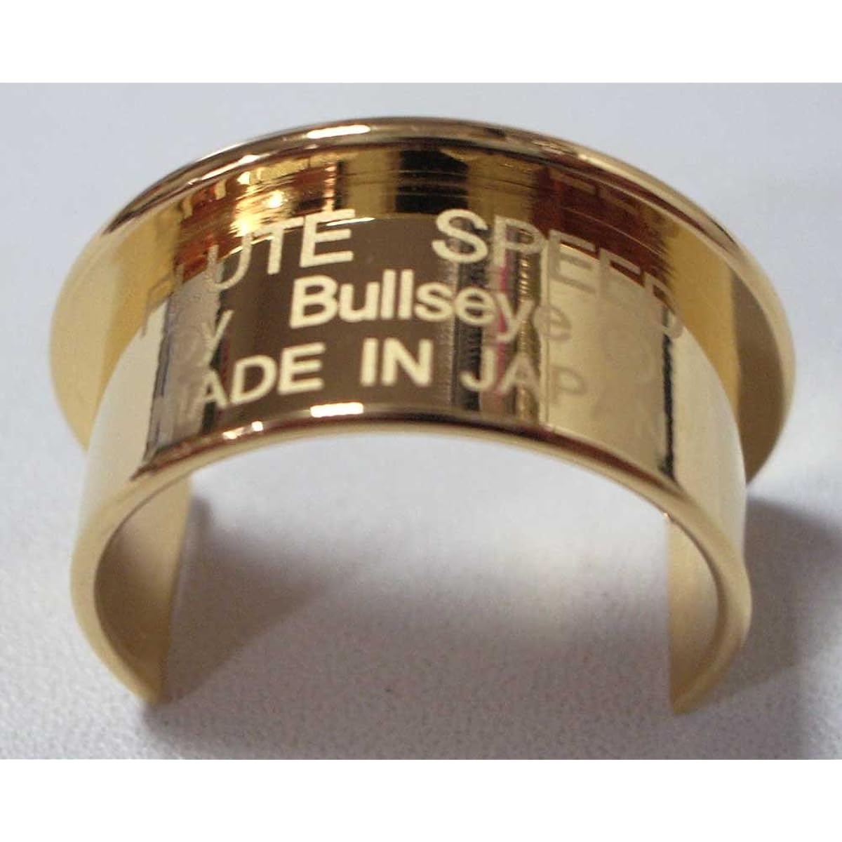 Bullseye Flute Speed Gold Plate FLSPGP