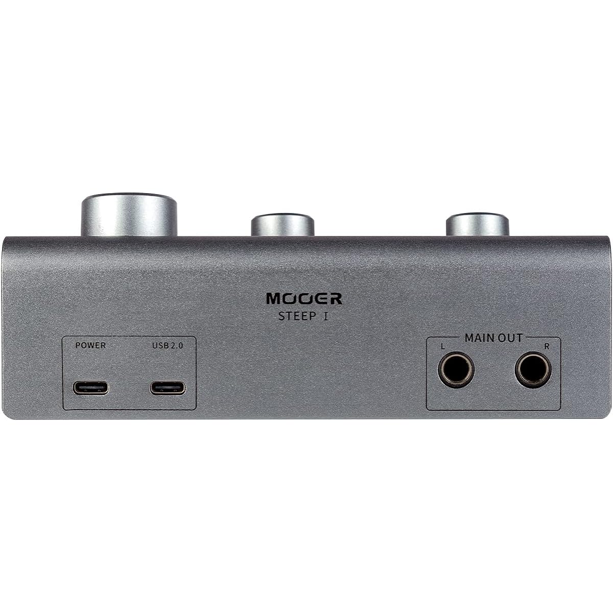 MOOER SteepⅠ Audio Interface for Professional Recording Stero Sound 24bit/192 Khz Audio Port Tpye-C 2x 1/4" Trs Mono Jack Microphone/Headphone