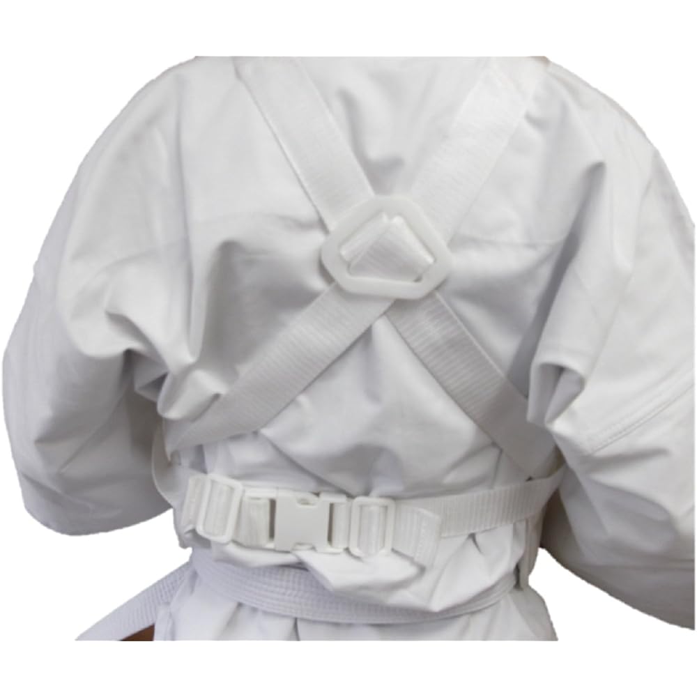 M-WORLD Lightweight Body Protector White Various Sizes