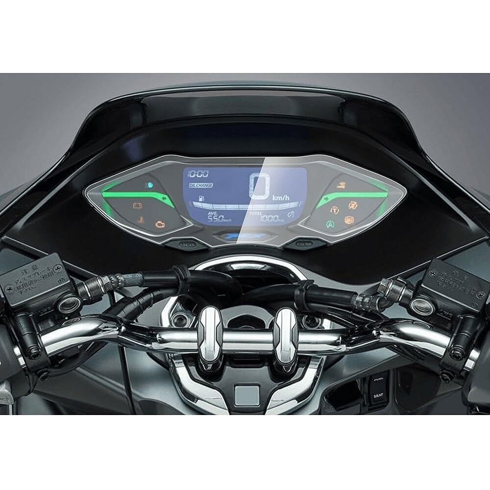 Screen Protector Motorcycle Instrument Cluster Scratch Protection Film Dashboard Screen Protector for Honda PCX160 PCX125 2021 2022 (Color : 5 PCS)