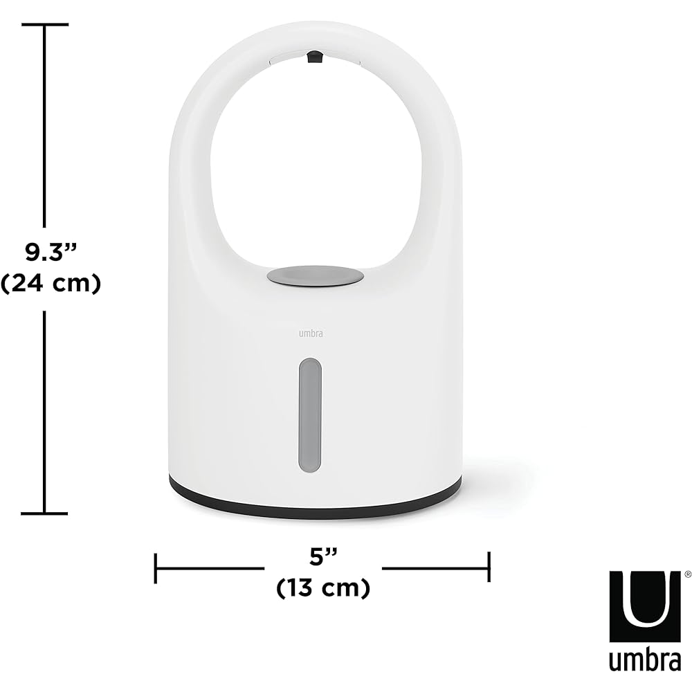 umbra Auto Soap Dispenser Automatic Sensor Pump Soap Pump White RAIN 21017390660 W15×D13×H24cm