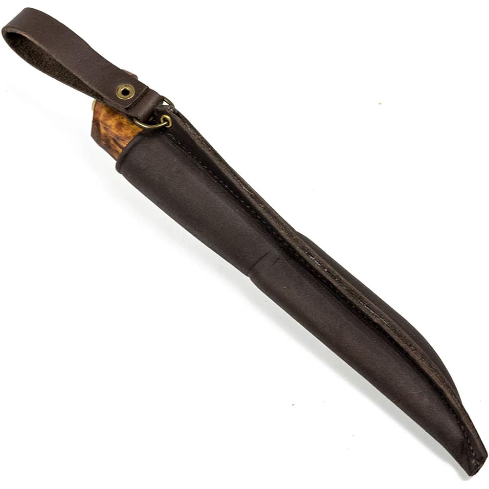 KAUHAVAN PUUKKOPAJA Scandinavian outdoor knife KAUHAVAN PUUKKOPAJA Visa95#106 Brown 03-01-paja-0003