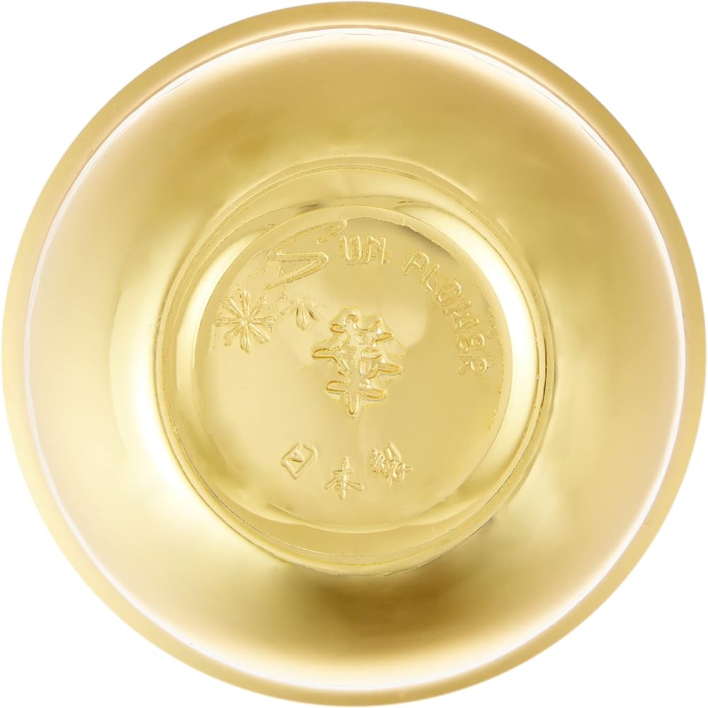 Hana Guinomi 60ml (hammered) Gold plated 3959