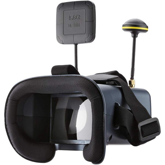 ARRIS 008D PRO 4.3 inch 480*272 FPV Goggles with DVR Function, 5.8G Raceband 40CH Receiver, Head Mounted Display for Drone Aerial Photography