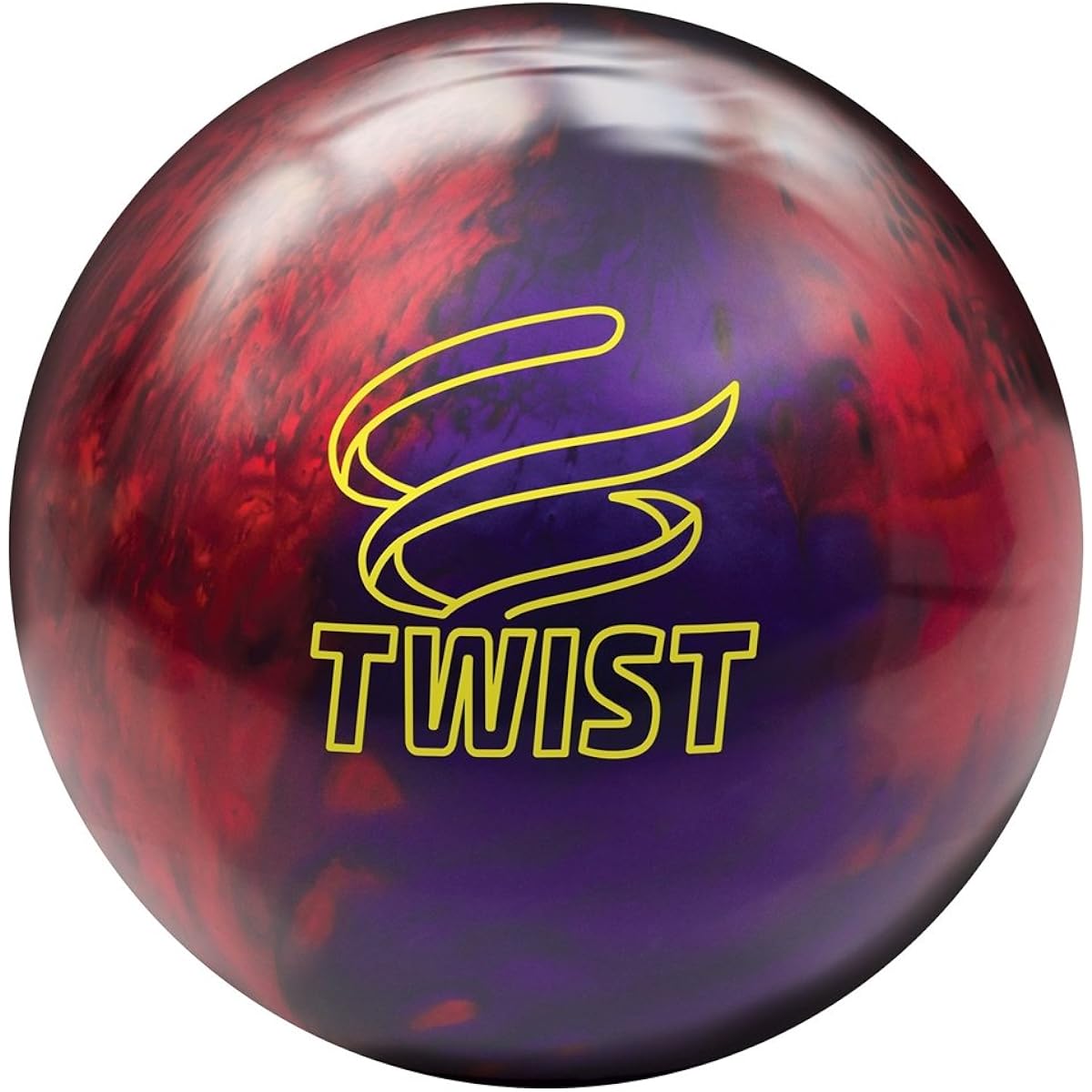 Brunswick Twist Reactive Bowling ball - Red/Purple 10lbs