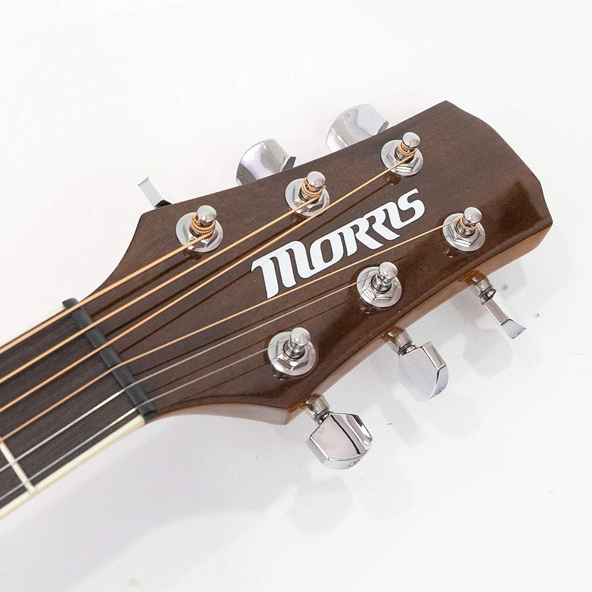 MORRIS R-011 TS (Tobacco Sunburst) Electric Acoustic Guitar Soft Case Included Morris
